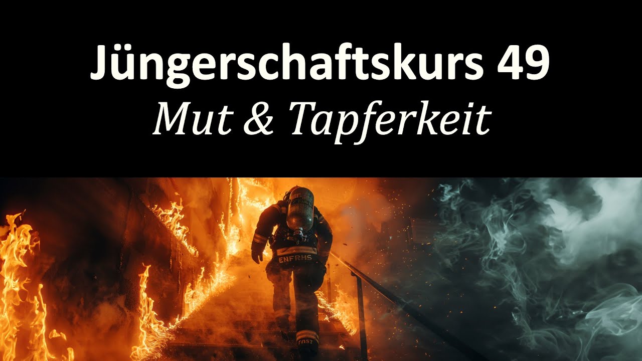 Mutig vorangehen und glauben - J&uuml;ngerschaftskurs #049 - Mut, Tapferkeit