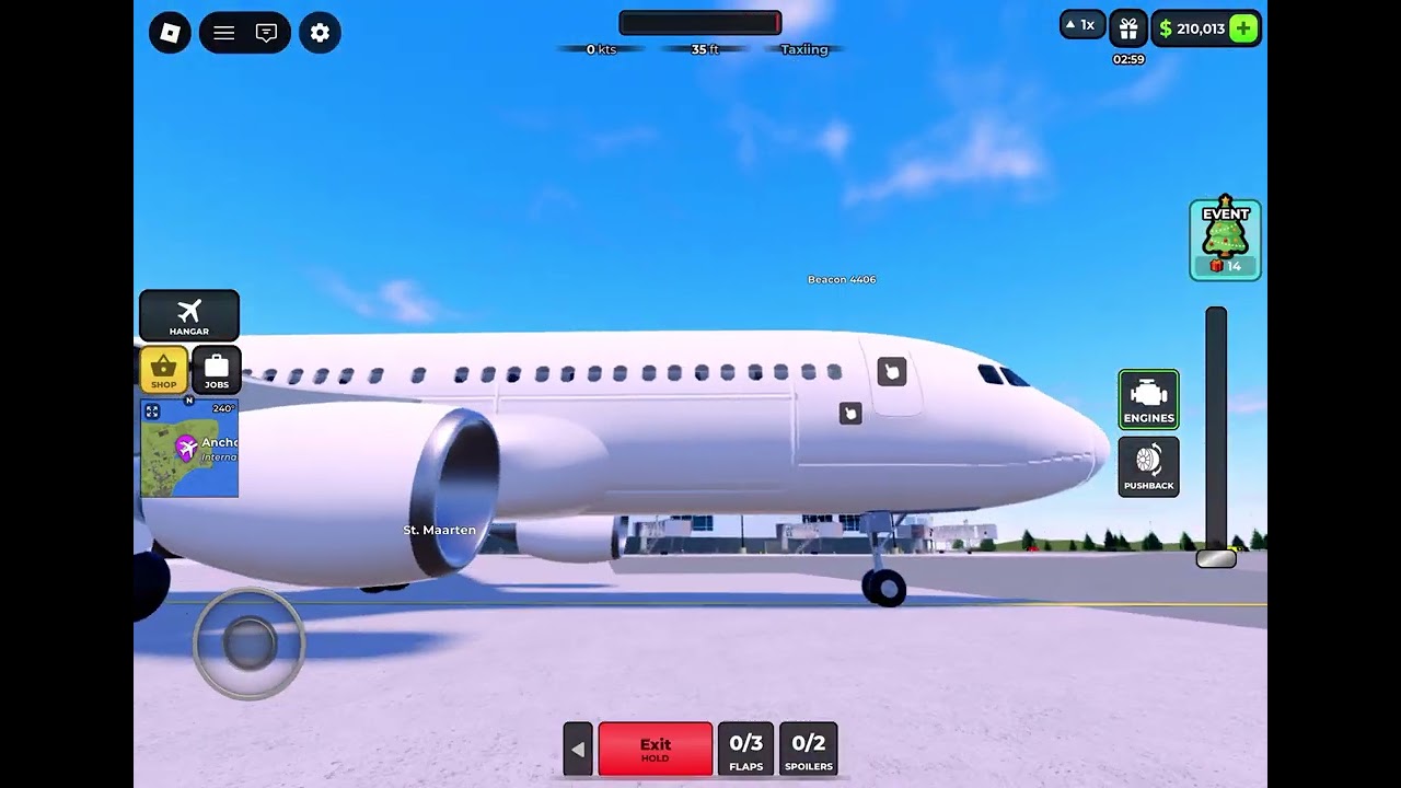 Playing Flight world | Ahnaf_gamin 