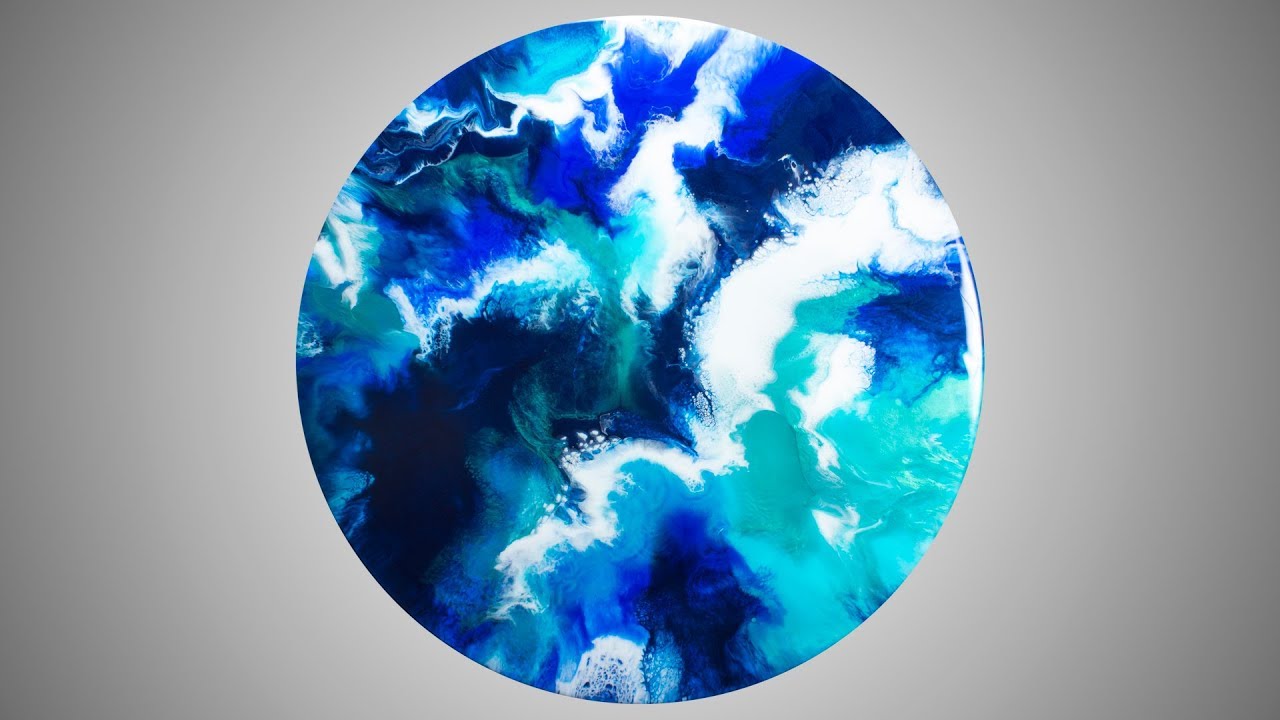 Just Resin - Resin Art - Deep Blue