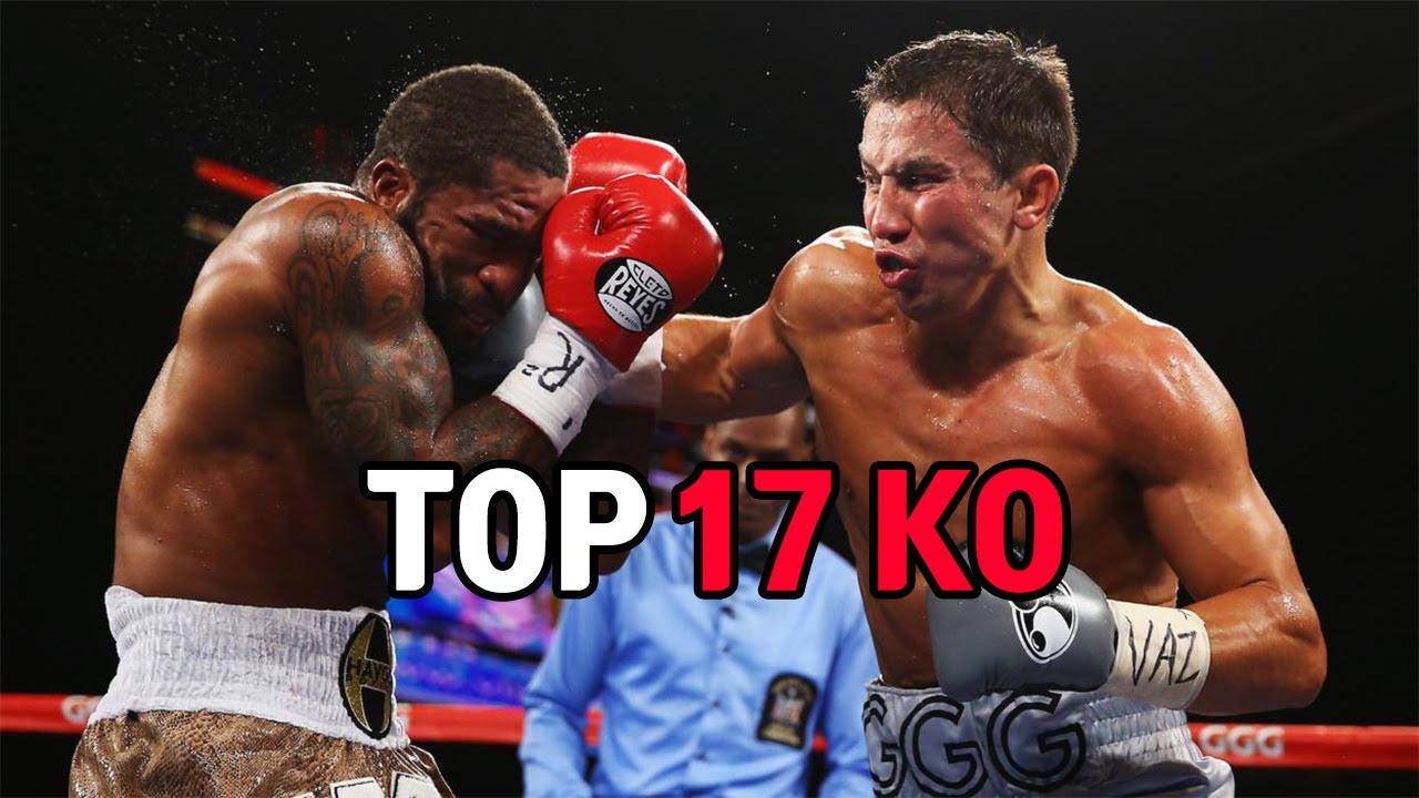미들급의 저승사자 TOP 17 KO
