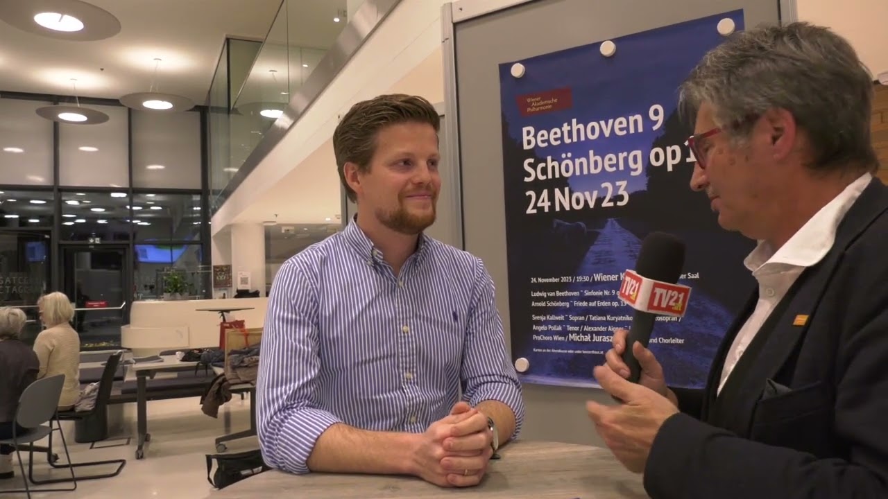 Konzert für Frieden - Wiener Akademische Philharmonie & ProChoro Wien  Interviews & Probemitschnitt