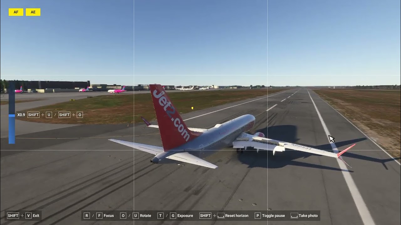 Jet2 landing at Nuremburg B7378M MSFS24