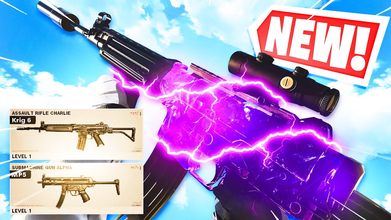 This * NEW * Krig 6 + MP5 loadout is INSANE in Warzone