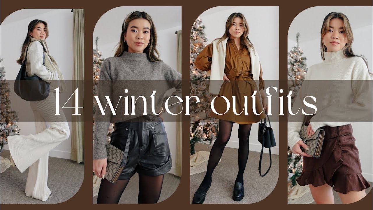 HUGE WINTER TRY ON HAUL! NEW Revolve, Madewell, & Everlane - Winter Lookbook | 14 Outfit ideas