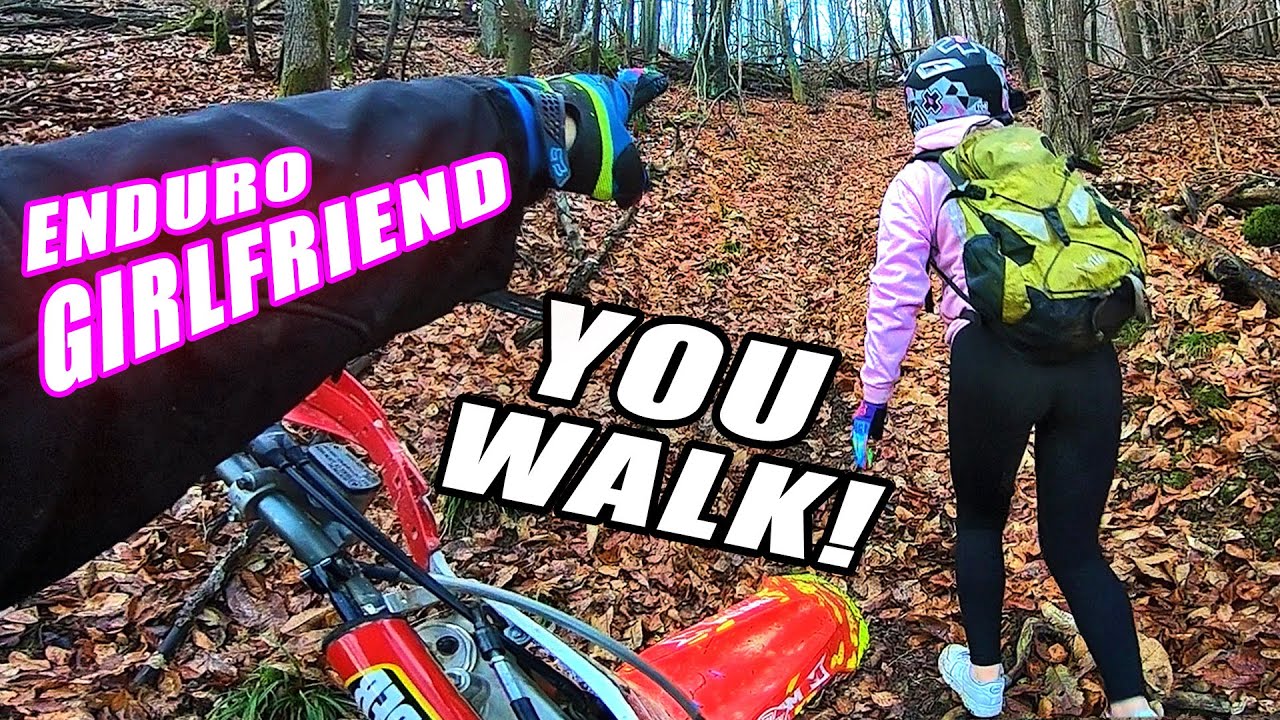 Enduro Love - Девушка на мотоцикле по бездорожью!