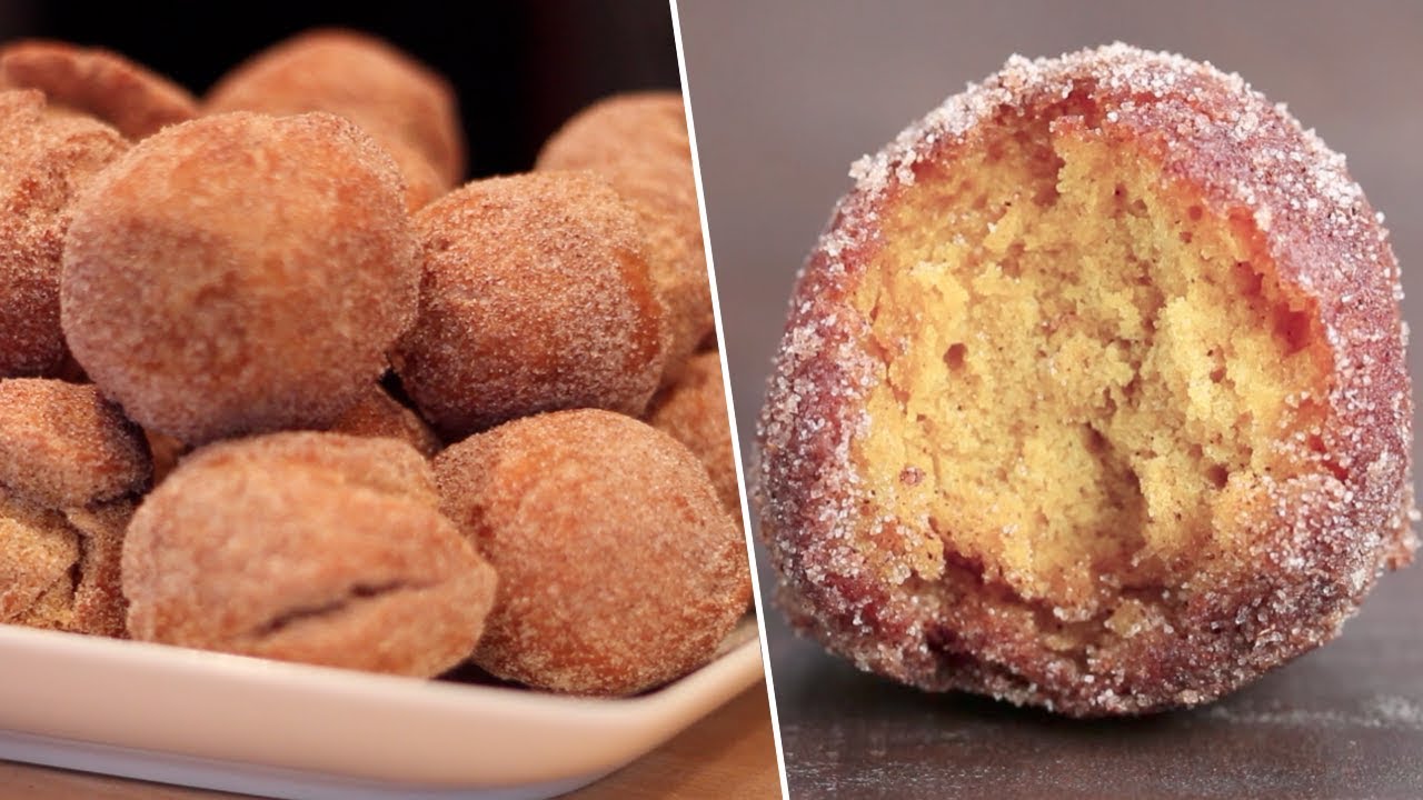 Pumpkin Spice Donut Holes Review- Buzzfeed Test #89