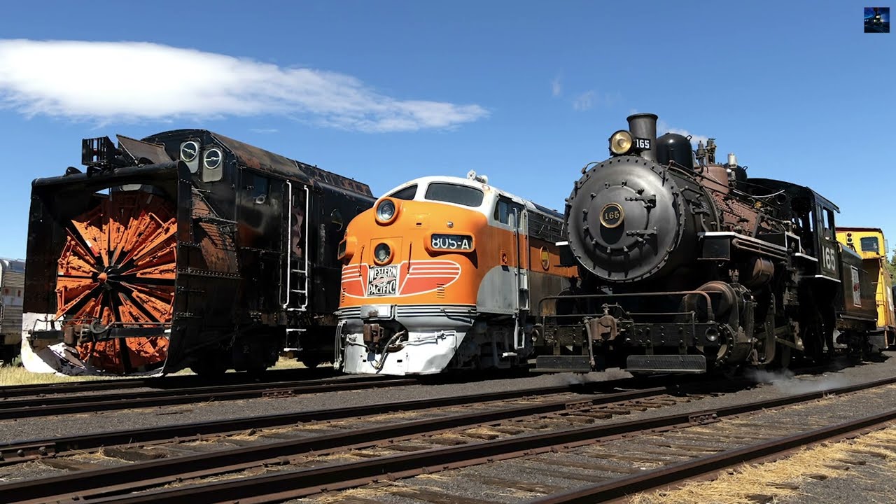 Southern Pacific MW208: The Last of the Great Rotary Snowplows