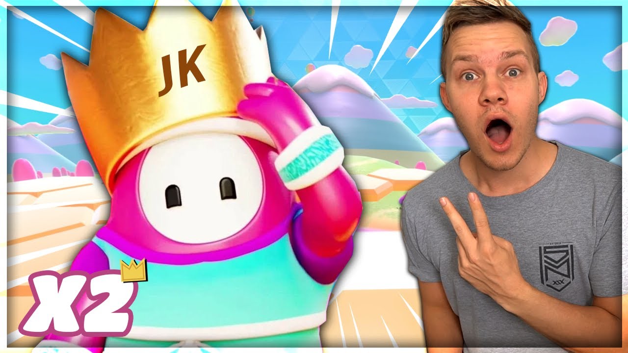 JEG VINDER 2 FALL GUYS GAMES I STREG!