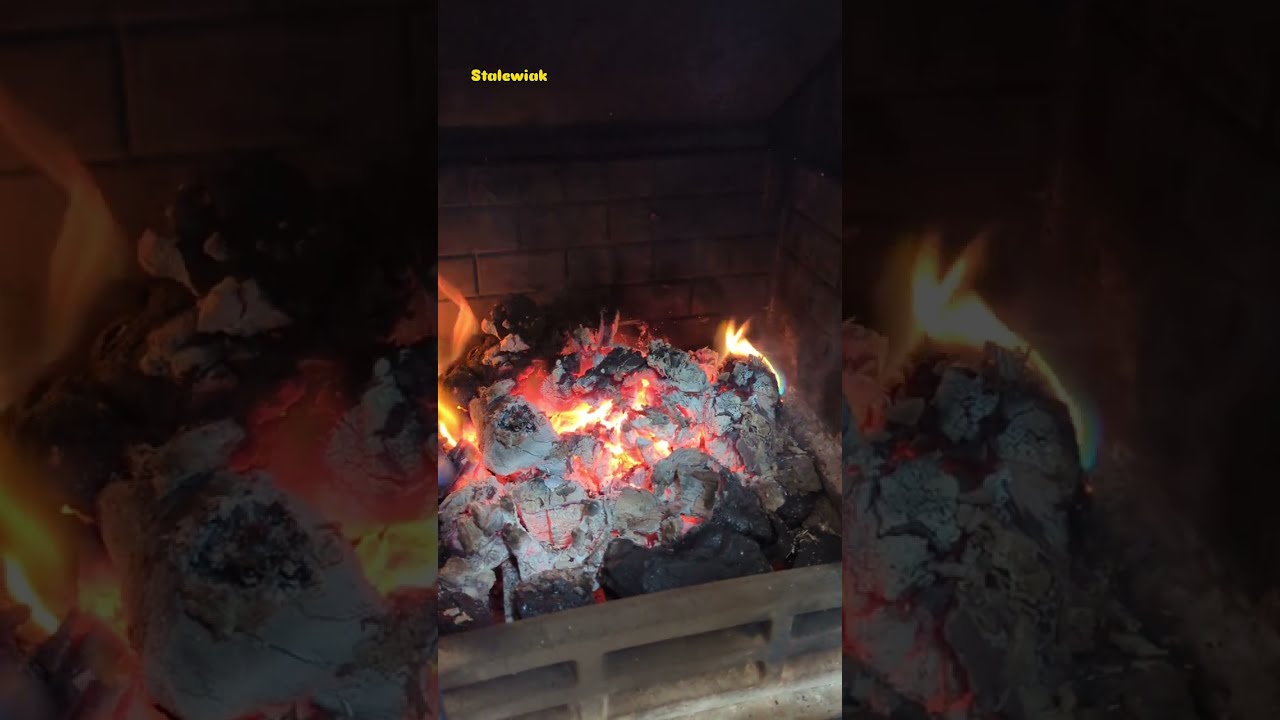 🔥 jak się pali węgiel carbon w kominku 🔥 Test 