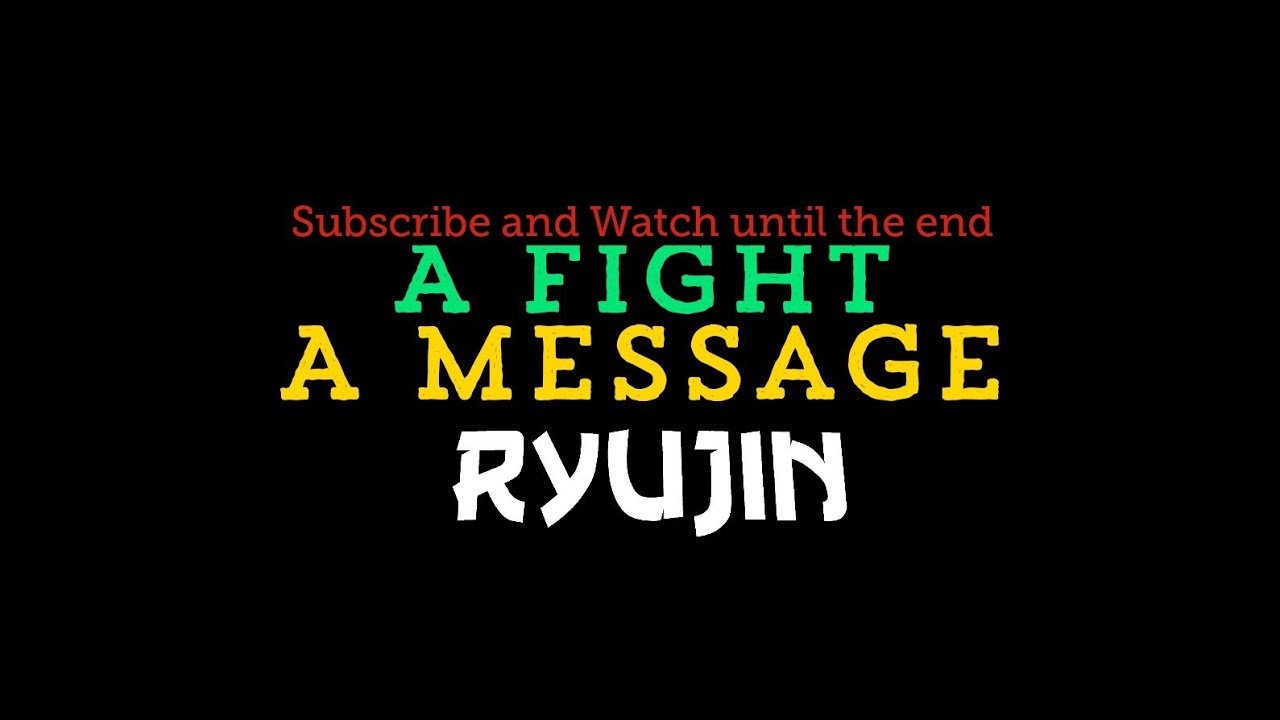 A Fight. A Message.