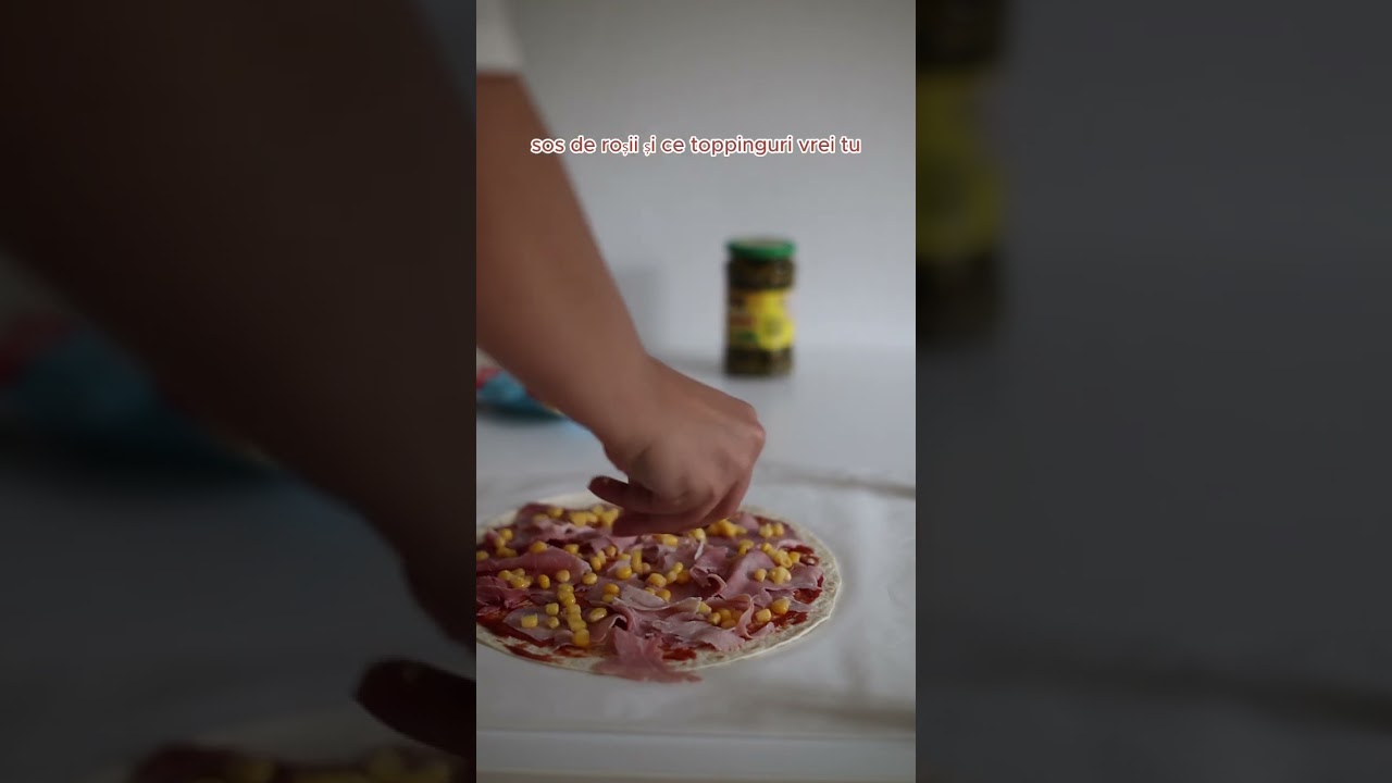 Pizza sănătoasă și rapidă🍕