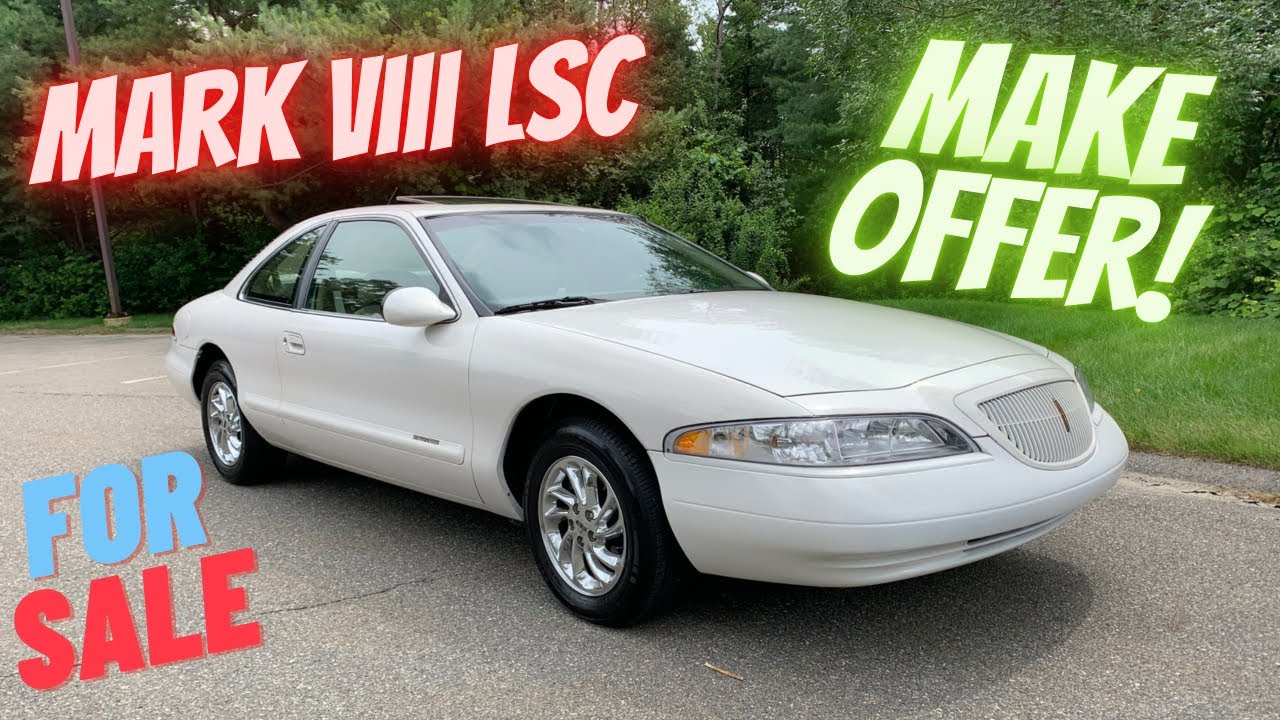 1998 Lincoln Mark VIII Collectors Edition MAKE OFFER! 23k miles LSC Mark 8 Cobra VII RARE