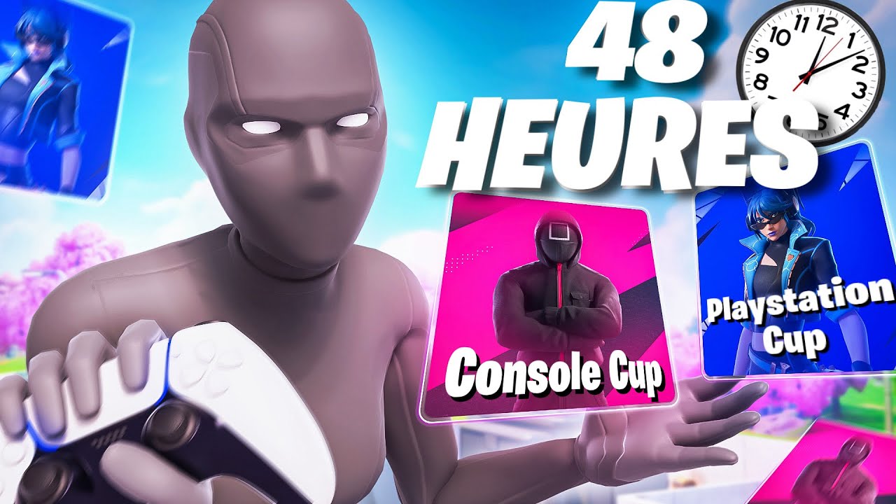 J’ai joué TOUS les Tournois CONSOLE pendant 48H ! + Settings