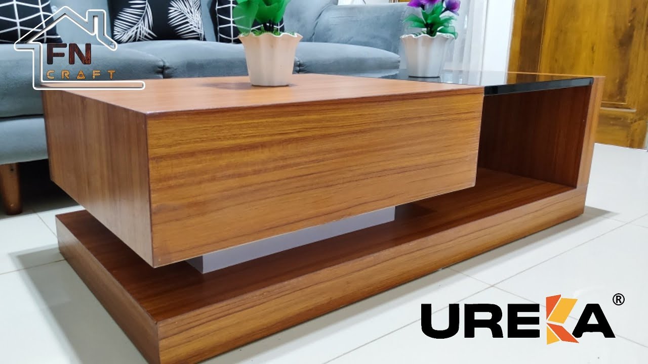 Membuat Meja Tamu Minimalis Pakai UREKA® DecoBoard / Lebih Praktis dan Efisien