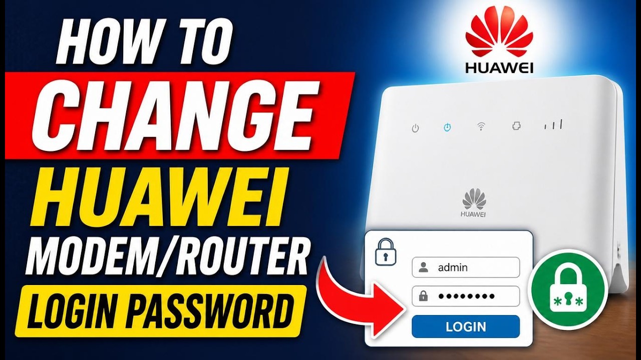 Как изменить пароль администратора модема Huawei Fiber по умолчанию | Как изменить пароль админис...