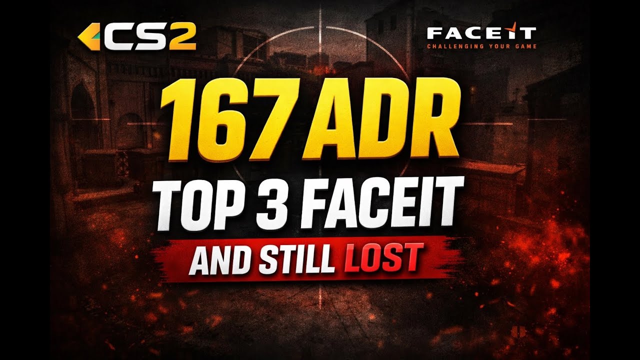 TOP 3 FACEIT WITH ALIEN STATS… AND STILL LOST 🤯 | CS2 Highlights
