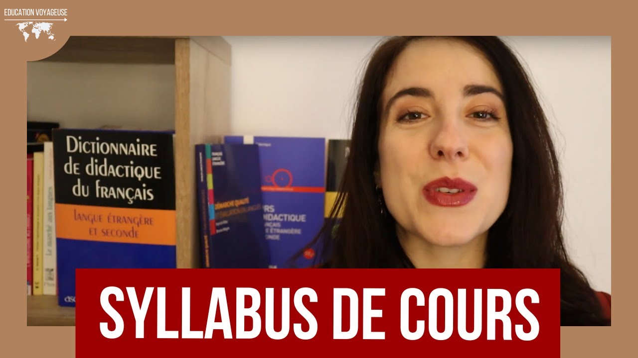 Créer un syllabus de cours : pourquoi et comment ?