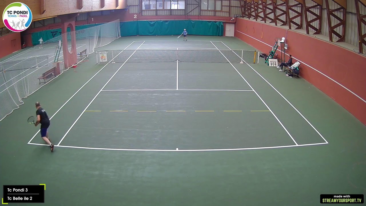 Court 2 : Tc Pondi 3 🆚 Tc Belle ile 2