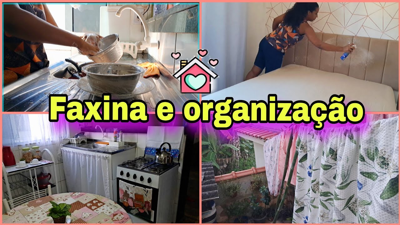 DIA DE DEIXAR TUDO NO SEU LUGAR , FAXINA E ORGANIZAÇÃO DA SEMANA 🏡🥰✨️