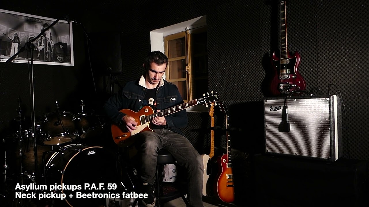 Asyllum pickups PAF 1959 vs Gibson Classic 57