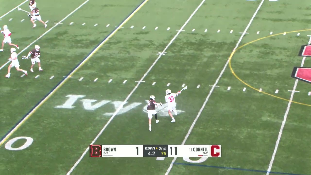 Highlights: Cornell Men's Lacrosse vs Brown - 3/14/2026