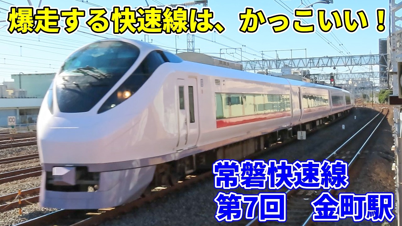 【キヤ E195系、単機回送 EF65＋HD300ムド】常磐快速線 第7回金町駅。E657系、E531系、E231系、E233系2000番台、小田急4000形、キヤ E195系、EF65、HD300