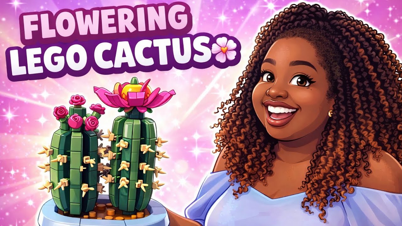 Flowering Cactus Lego Build: Review