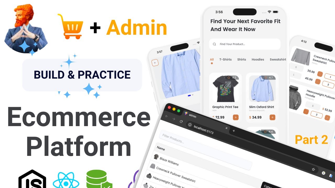 Build A Full React Native E‑Commerce App with Admin Page (2025 Tutorial) | Part 2