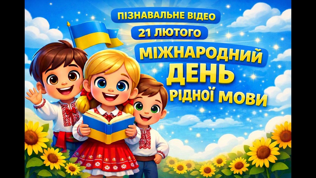 Міжнародний день рідної мови Все про свято дятям