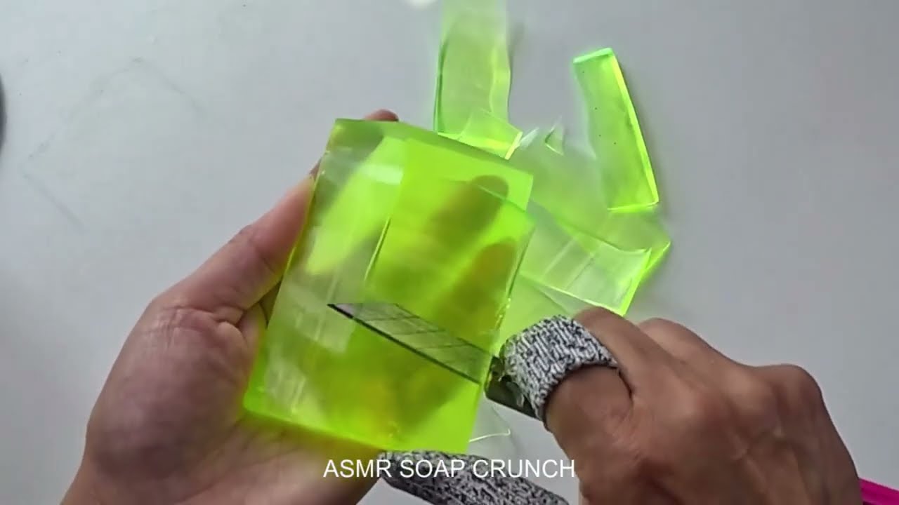 SOFT Soap Cutting ASMR Satisfying Sounds