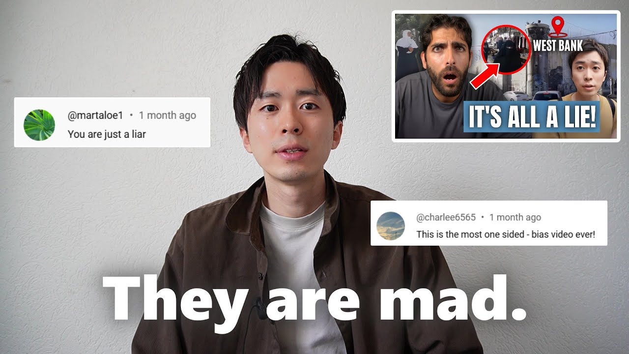 Pro-Israel YouTuber & His Fans Are Upset About My Palestine Travel Videos