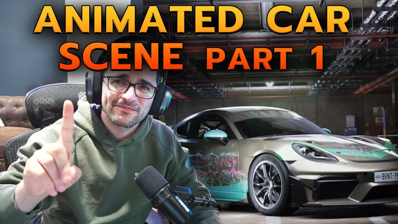 How To -  From Nothing To Rigging A Vehicle For Animated Scenes In UE5. Part 1 of  2.