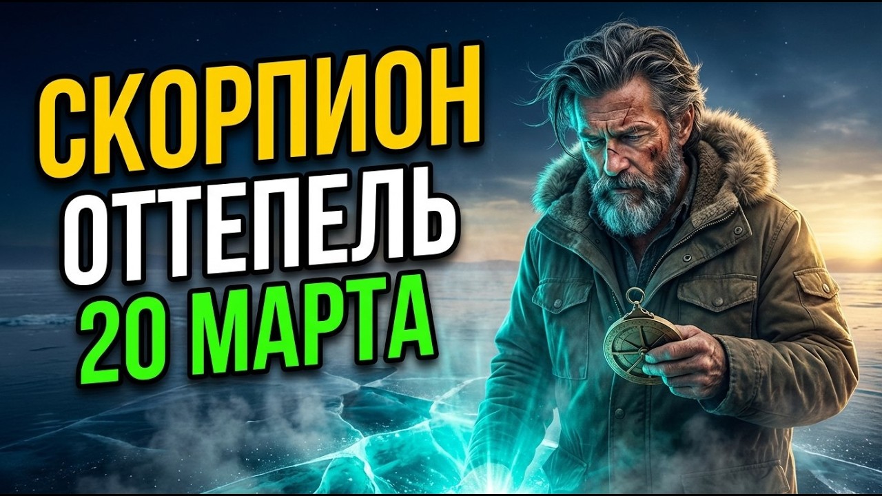 Меркурий разворачивается 20 марта. Скорпион, вот что замёрзло — и как это размораживать правильно