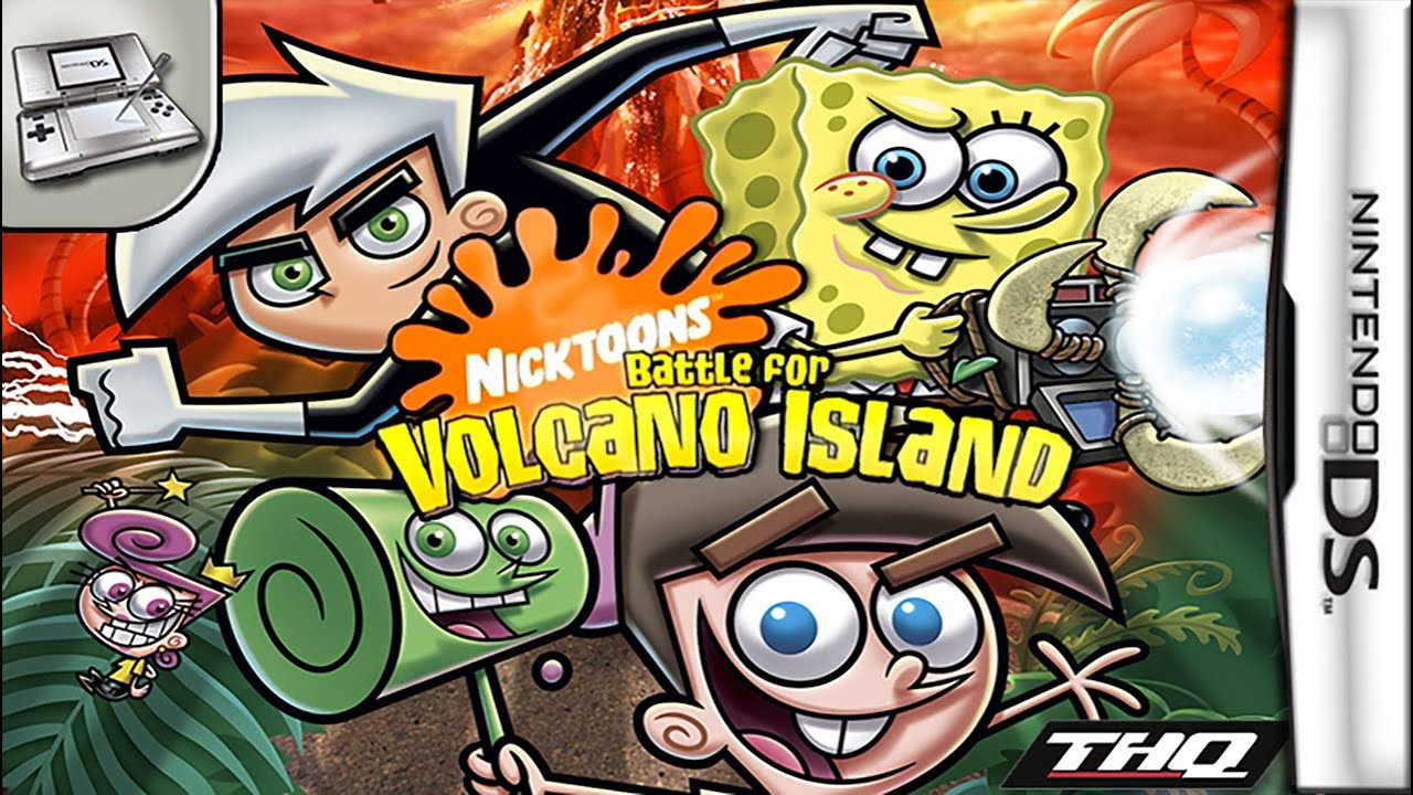 Longplay of Nicktoons: Battle for Volcano Island