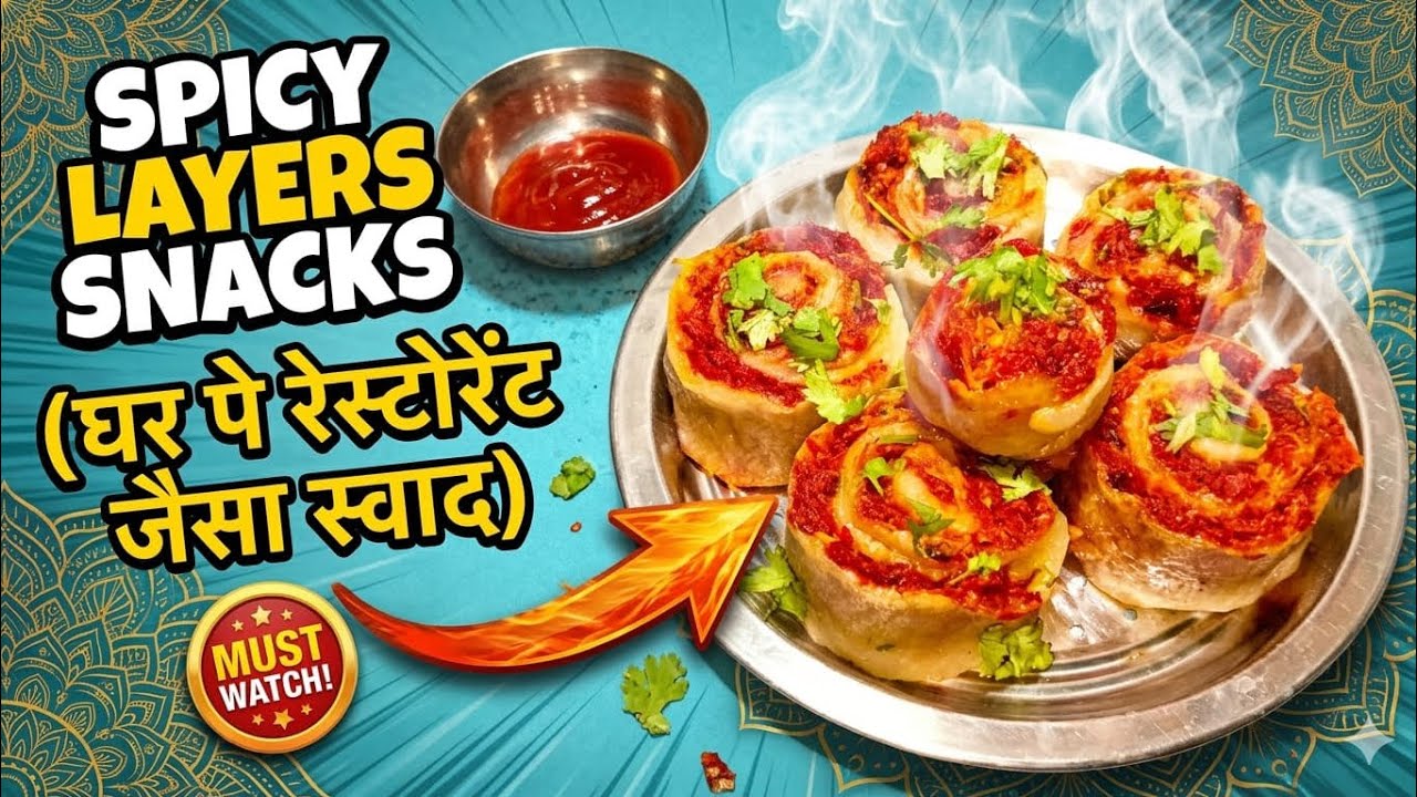 Ye bana liya samjho sab bana liya spicy snacks no butter no ghee no cheez Only 3 healthy ingredients