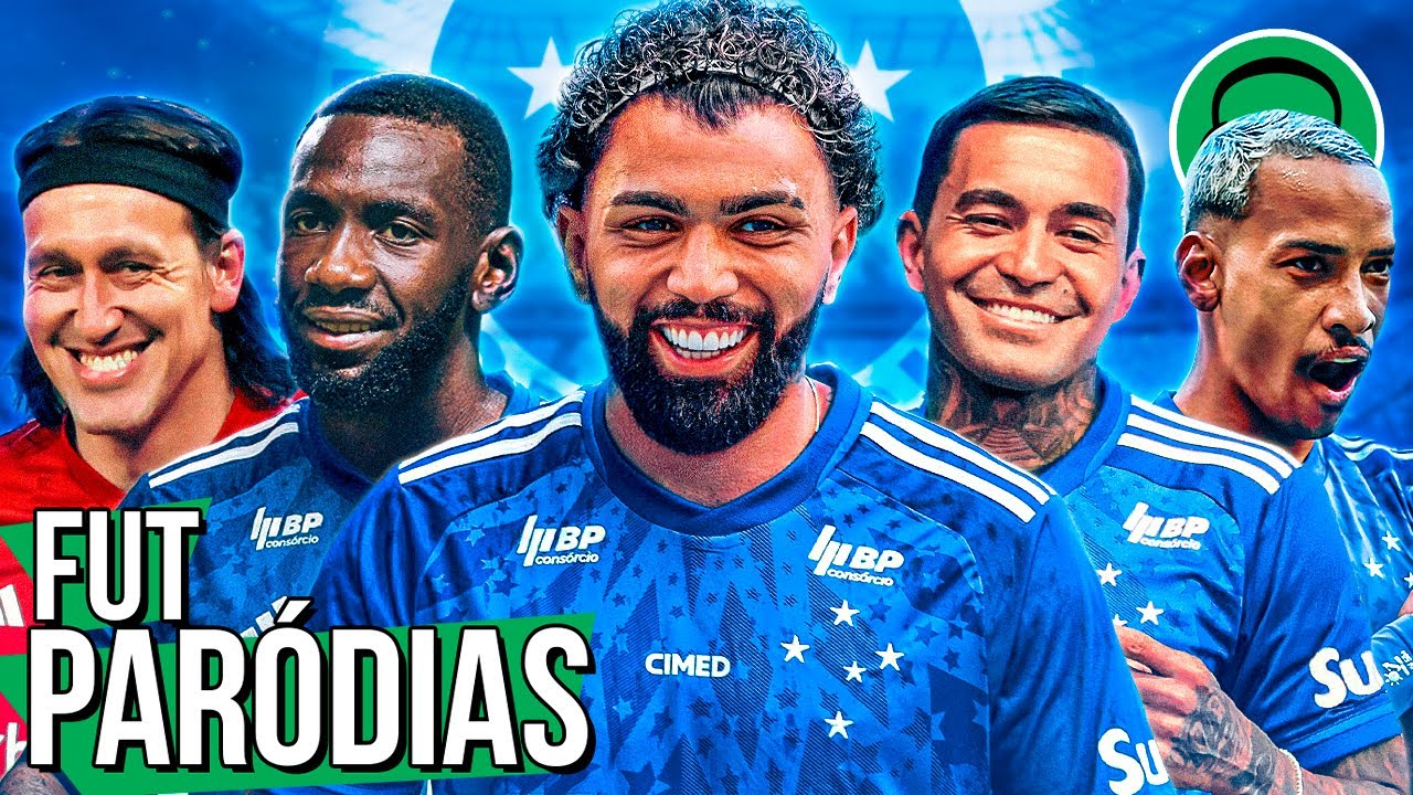 ♫ O SUPER CRUZEIRO VEM COM TUDO! (Gabigol, Dudu e mais) | Paródia Oh Garota Eu Quero Você Só Pra Mim
