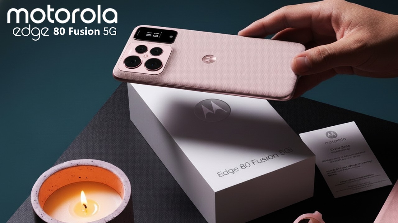 Motorola Edge 80 Fusion 5G: Specs, Camera Features & Price | Official Trailer & First Look!