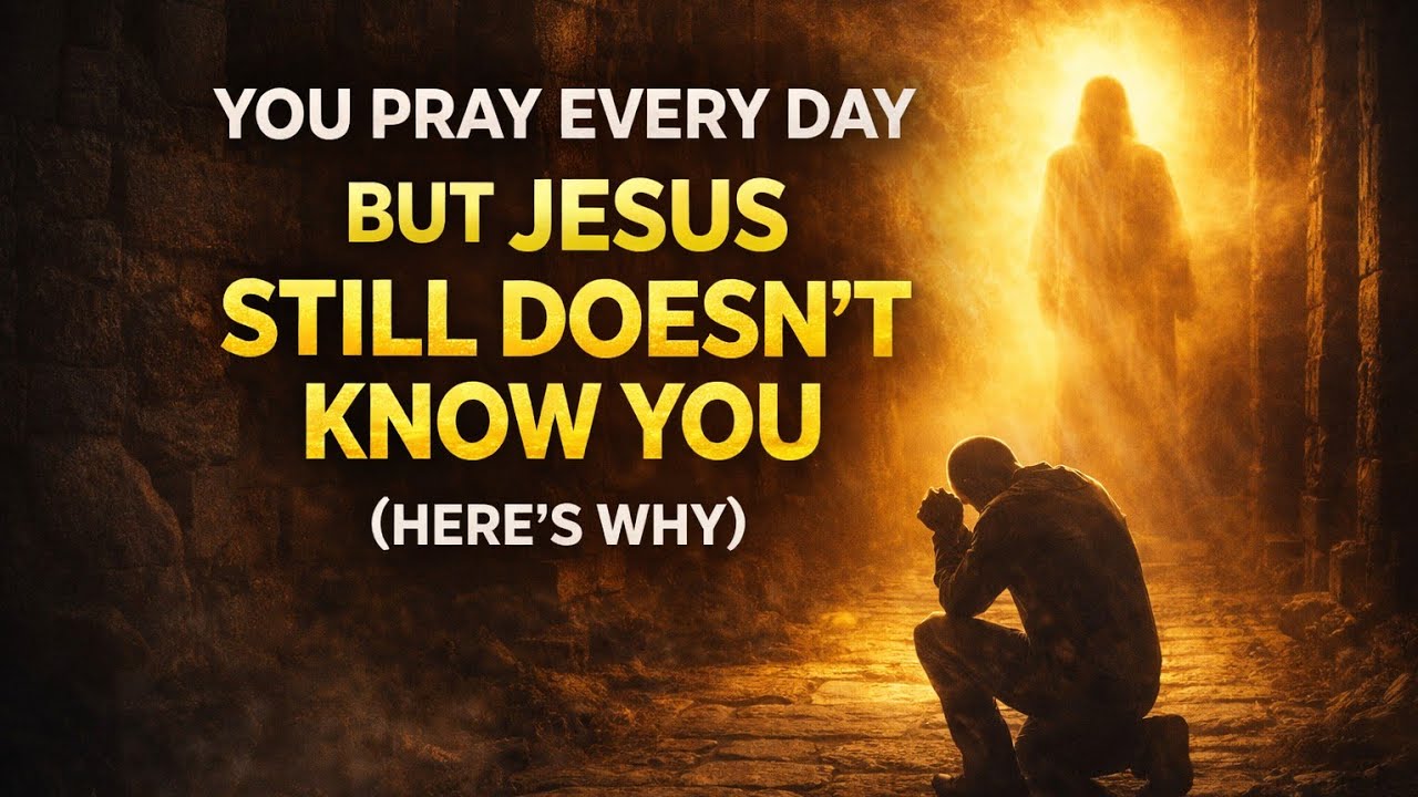You Pray Every Day But Jesus Still Doesn't Know You (Here's Why)