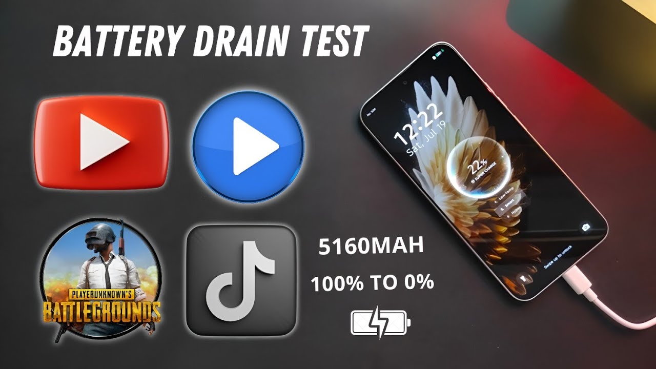 Infinix Hot 60 Pro Battery Drain Test | 100%-0% | PUBG Test | 🚀⚡🌡️ | 