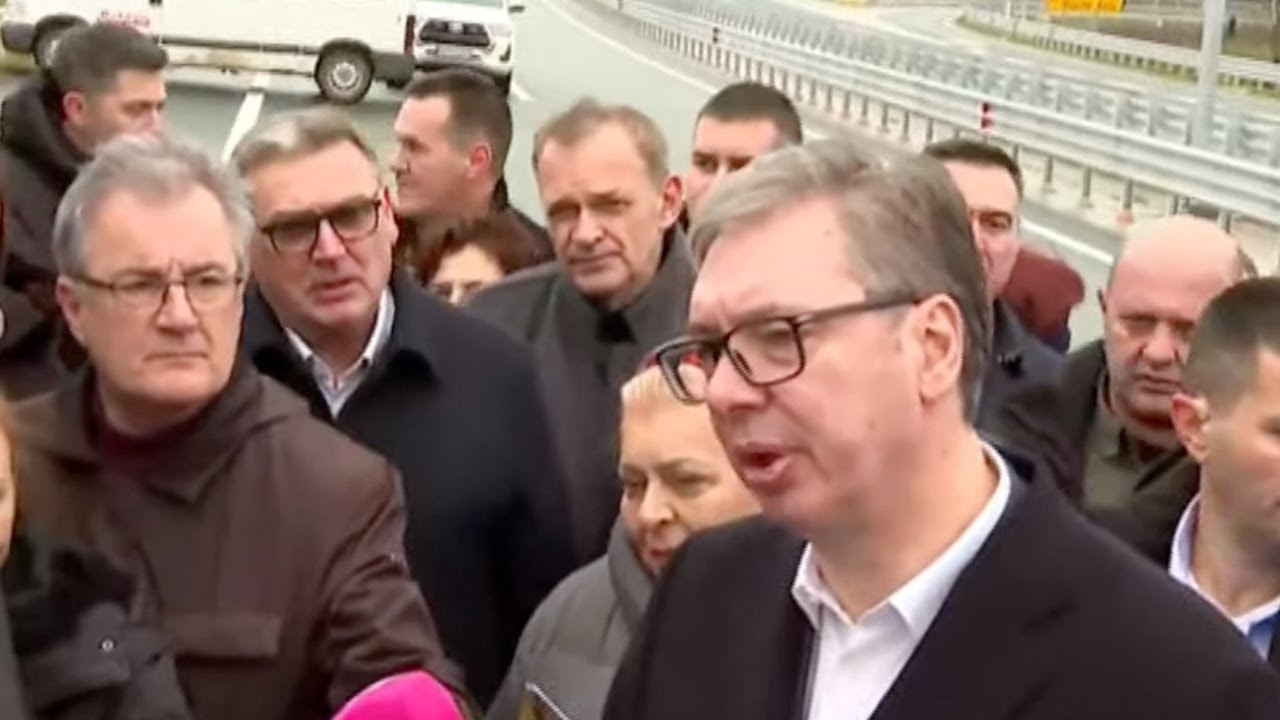 UŽIVO: Vučić na otvaranju deonice Moravskog koridora