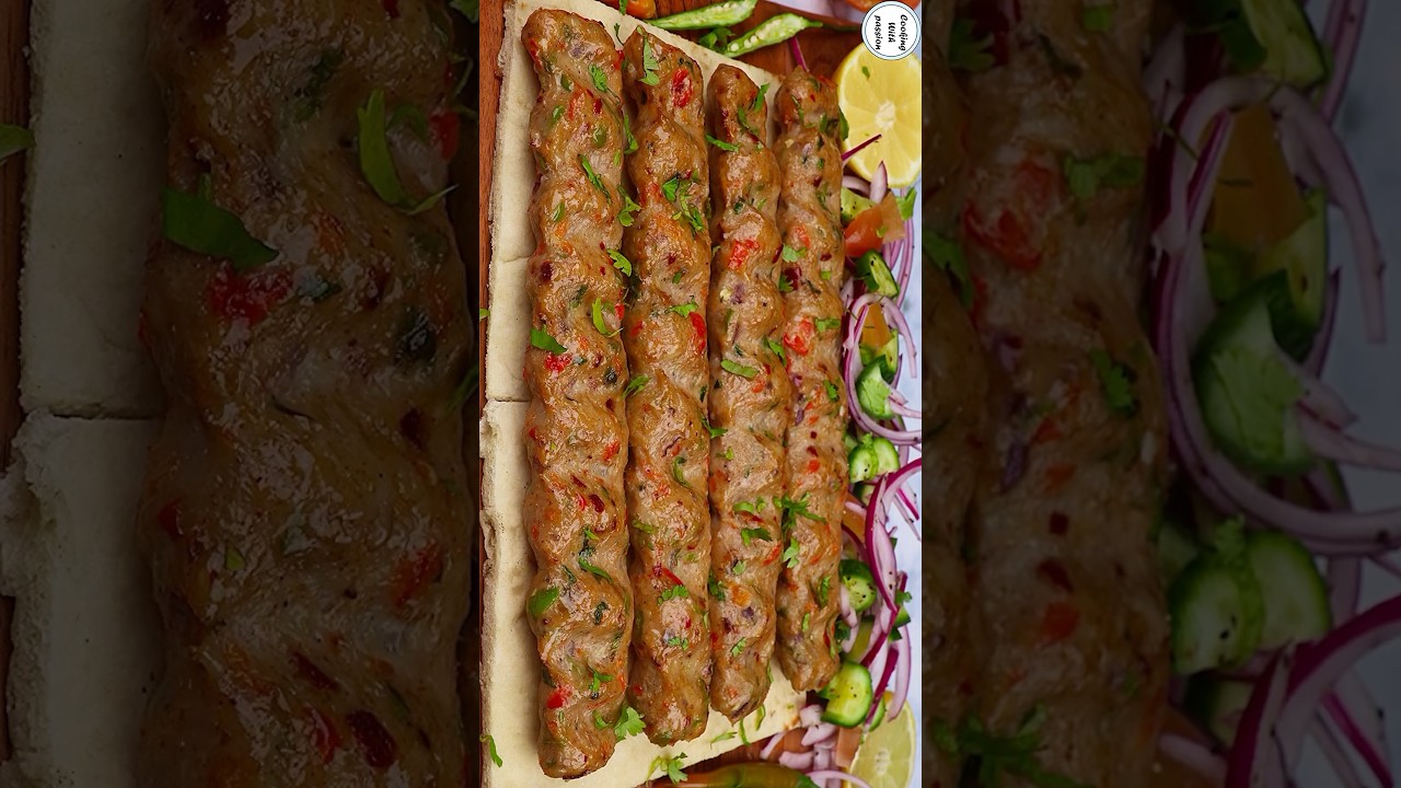 No Grill Need for these Perfect Chicken Kebab Kabab Recipe By Cooking With Passion, Seekh kabab