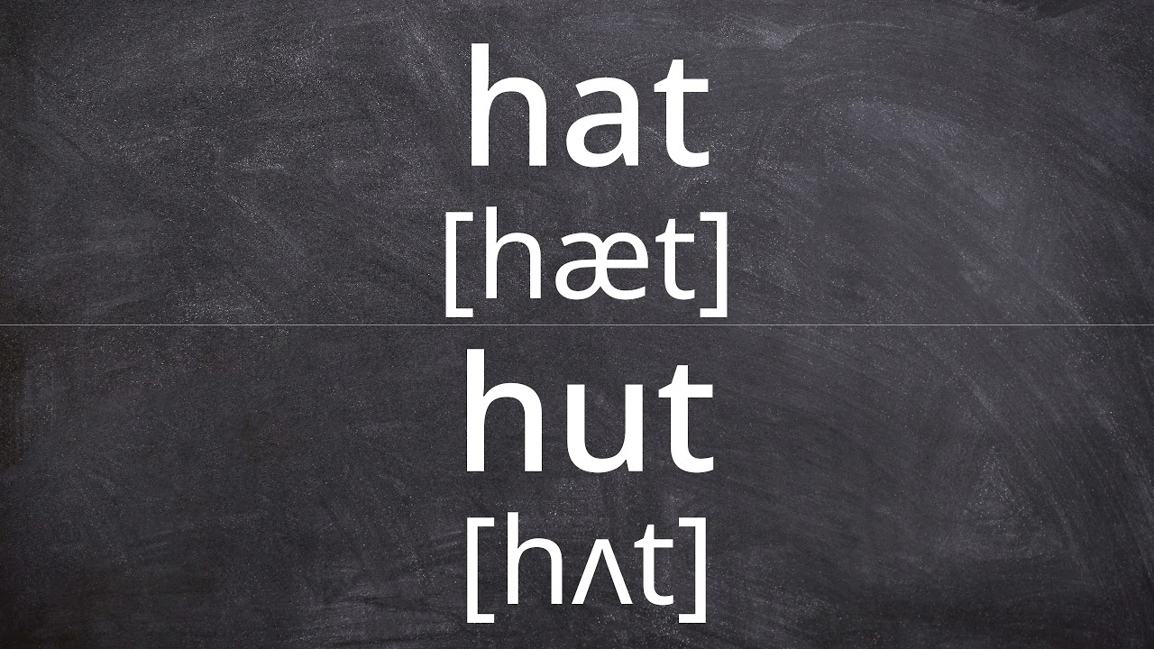 HAT vs HUT   Pronunciation in American English