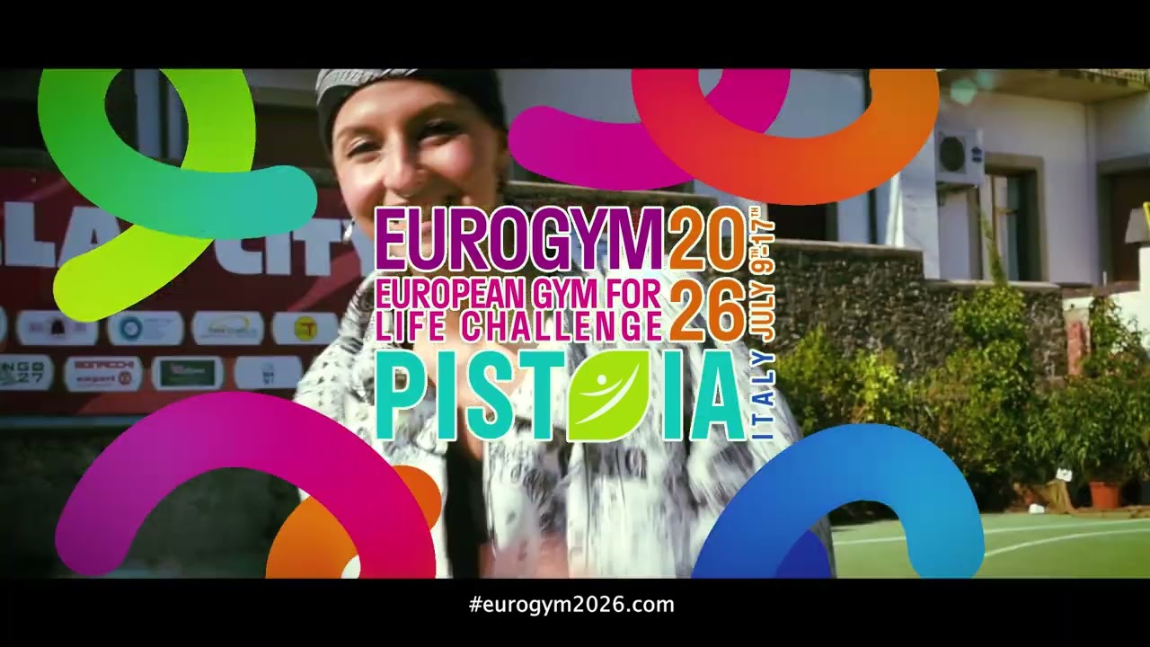 Eurogym 2026: Pistoia capitale europea della ginnastica - spot tv