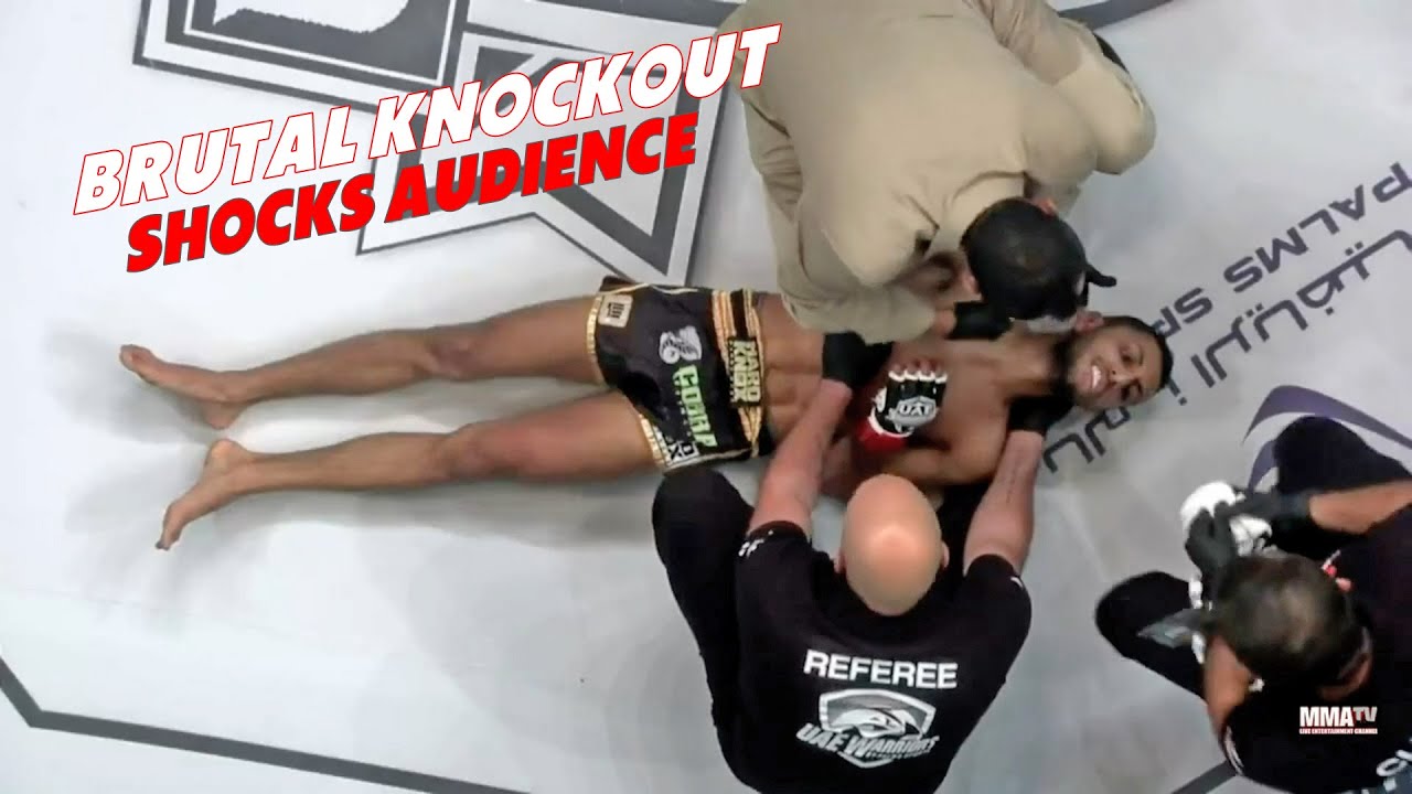 Full MMA Fight: Egyptian Fighter Mummifies Saudi Prince In UAE