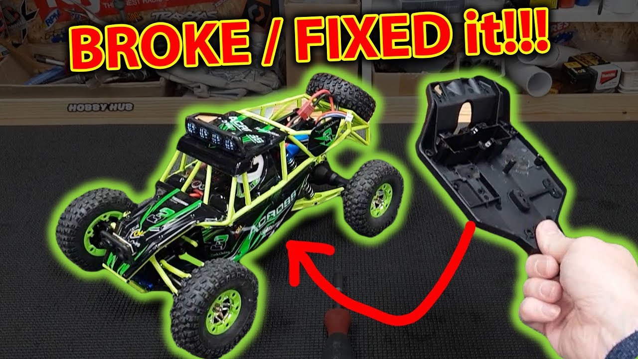 What's Inside a WLtoys 12428 Across RC Car
