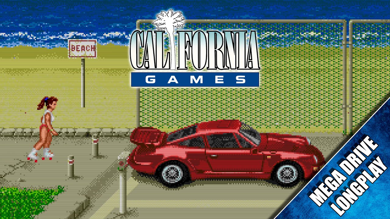 California Games (Mega Drive | Genesis) 【Longplay】