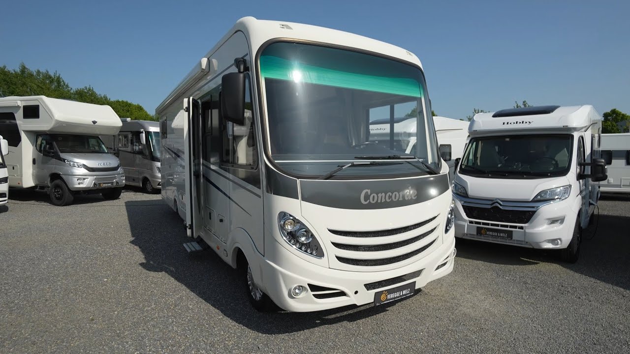 Luxus Wohnmobil Concorde Credo 840 L voll voll voll umständehalber abzugeben. Wenig Kilometer. Klima