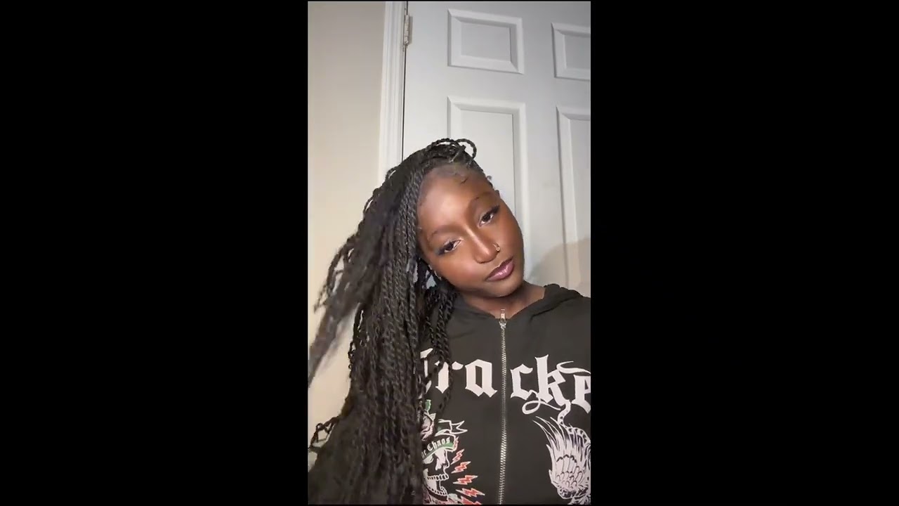 🤎 BRAID SLAY TO START—WAIT TILL YOU SEE MORE! 🫵🏼#humanhair #braidinghair #hairstyling #naturalhair