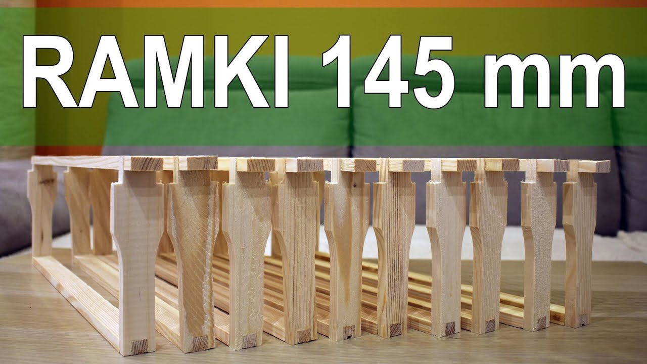 #28 Jak zrobiłem Ramki 145mm do ula Dadanta ( do miodni )