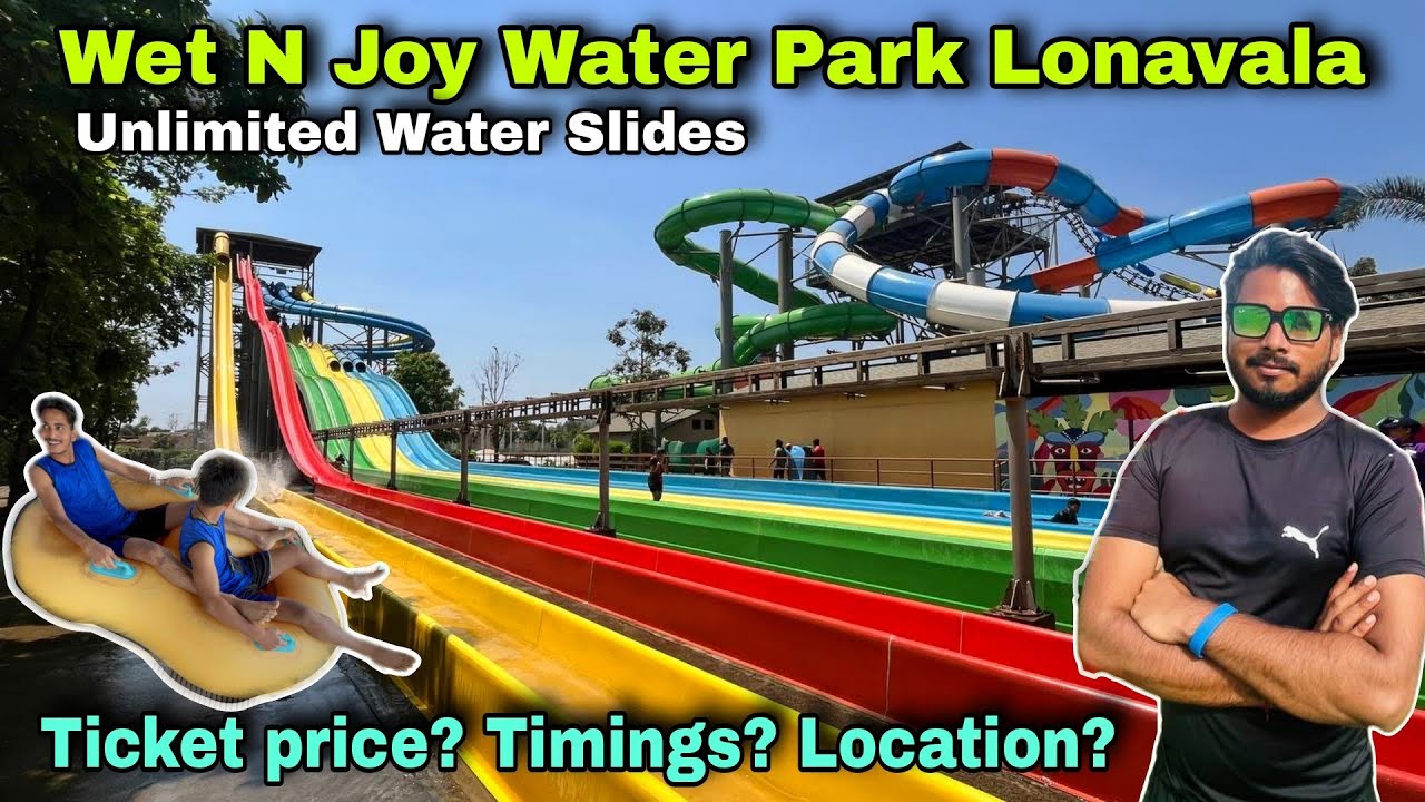 Wet n joy water park lonavala / wet n joy water park lonavala ticket price 2024 + Unlimited Food